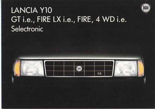 Catalogue brochure lancia - catalogue,