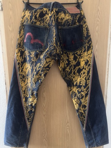 Evisu jeans vintage - vintage, backprint