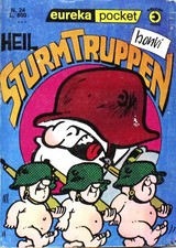 Heil Sturmtruppen - bonvi - eureka pocket 24 - maggio 1975 - editoriale corno