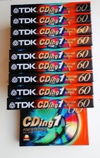 10 Musicassette vintage TDK
