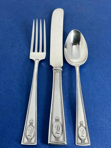 Splendido set battesimo antico - set,