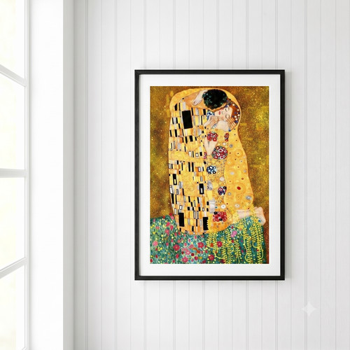 Bacio klimt quadro - di,