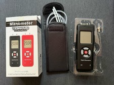 Manometro portatile digitale. Misuratore Professionale di pressione del gas