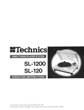 Technics SL-120 SL-1200
