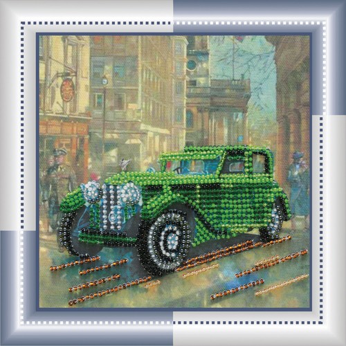 Kit ricamo perline rolls royce - kit, rolls-royce