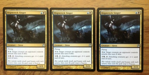 Mtg shipwreck singer - 3x, mtg: