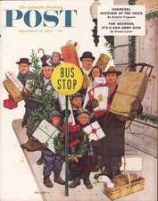 1952 DEC 13 Bus Stop Christmas