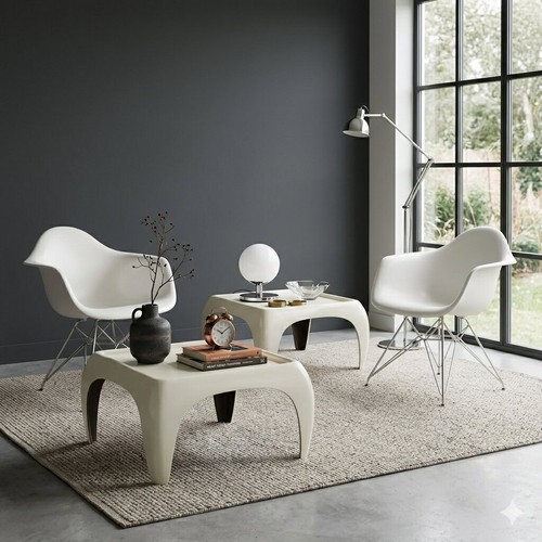 Tavolini vintage space age - vintage,