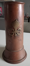 ANCIEN VASE EN CUIVRE DECOR