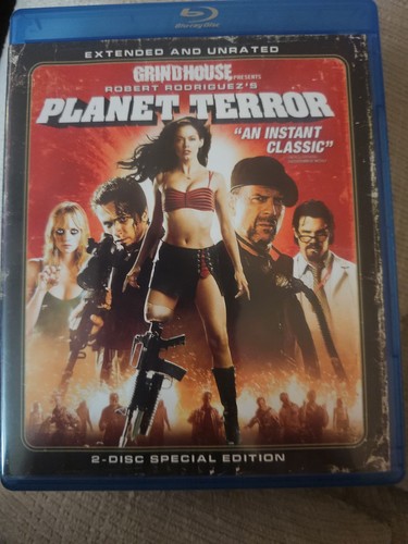 Planet terror blu ray 2 - planet, 2-disc