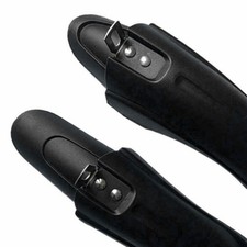 Set parafanghi bici nero