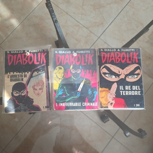 Lotto diabolik ristampe 1982 - lotto,