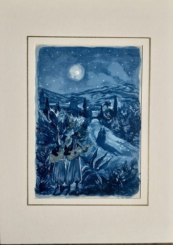 Emilio grau sala - grau-sala., xilografie