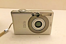 Canon IXUS 50 5.0MP fotocamera digitale compatta testata + batteria, scheda, NO caricabatterie