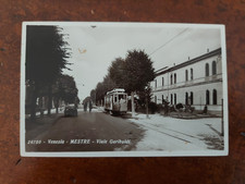 CARTOLINA  MESTRE VIALE GARIBALDI  - VIAGGIATA 1938  (4133)