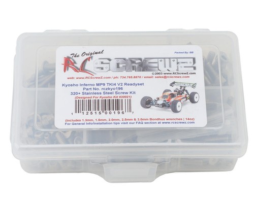 Screwz kyosho mp9 tki4 v2 - kyosho,