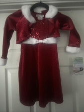 Vestito paillettes rosso