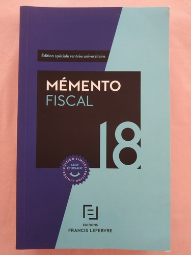 Memento fiscal etudiant 2018 - fiscal,