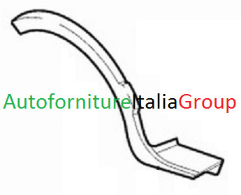 Parafanghino arcoruota - parafanghino,