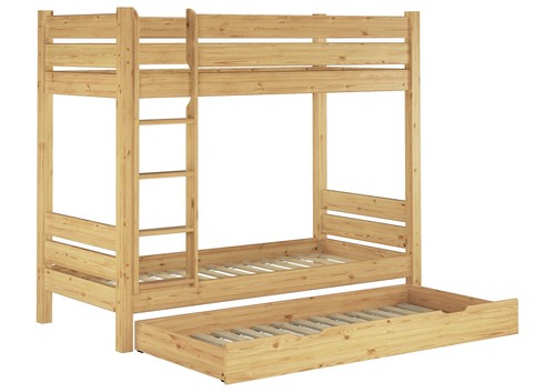 Letto castello pino - letto,