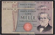Lotto Repubblica - 1000 Lire