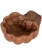 Acquasantiera in marmo rosso di Verona conchiglia Casa Bagno Chiesa Arte Sacra