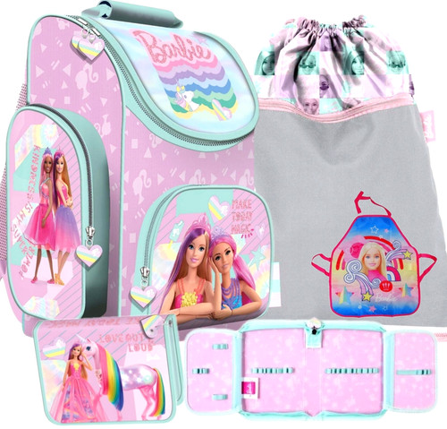Zaino scuola barbie - zaino,