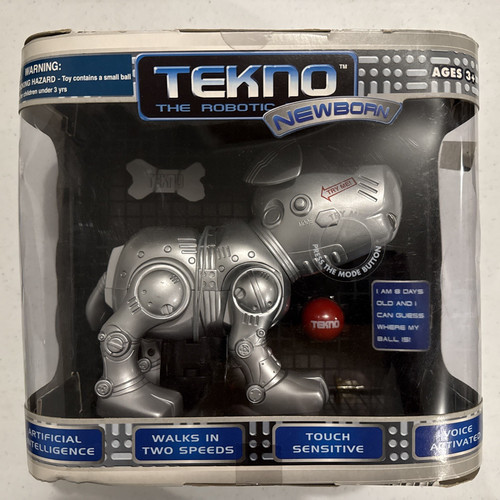 Tekno cucciolo robotico - tekno, il