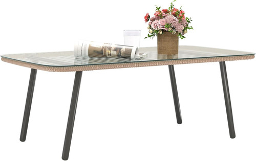 Tavolino giardino rattan - giardino,