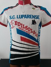maglia ciclismo CYCLING SHIRT VINTAGE TEAM SC LUPARENSE ROMA 80'S TG XL