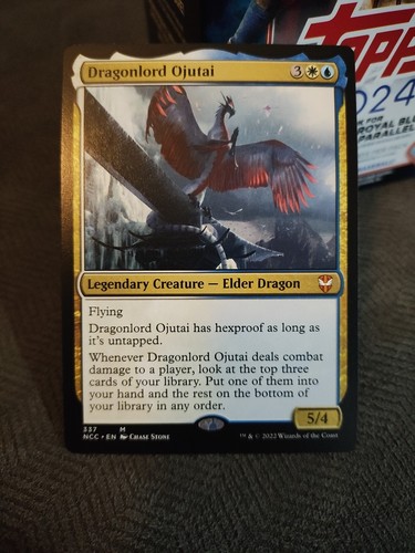 Dragonlord ojutai commander - dragonlord,