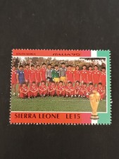 Francobollo Italia 90 Squadra