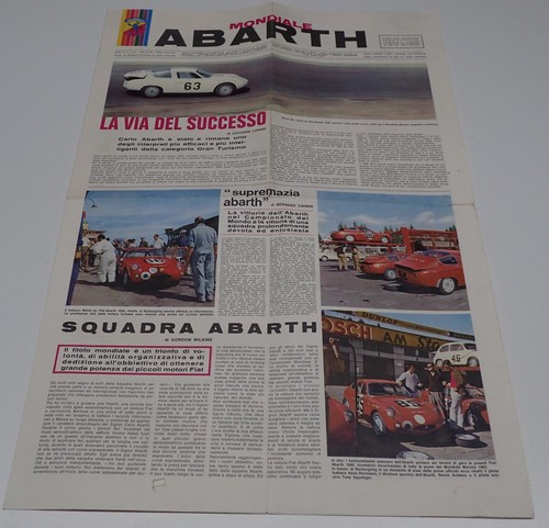Abarth mondiale rivista - abarth,