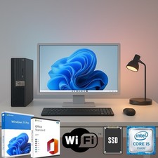 Set PC | Dell OptiPlex + Monitor 23" | i5-6500 | 8GB RAM 256GB SSD | WIFI WIN 11