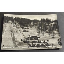 Cartolina Bardonecchia - Trampolino Olimpionico e Seggiovia al Campo Smith