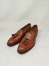  scarpe shoes Alden Brown mocassino 42  9 8 leather marrone Loafer 662 AA/B