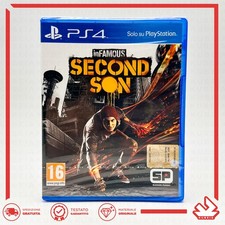 INFAMOUS SECOND SON PRIMA STAMPA - NUOVO SIGILLATO - ITA SONY PLAYSTATION 4 PS4