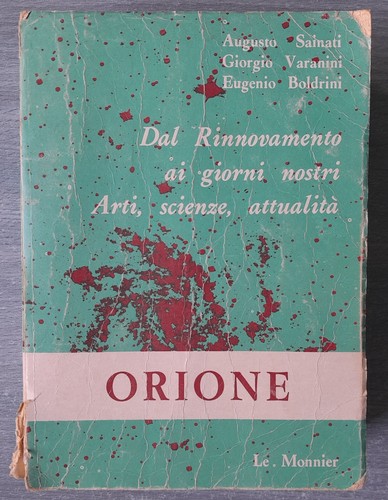 Orione libro letteratura - orione,
