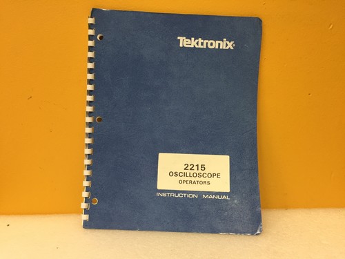 Tektronix 070 3398 - 070-3398-00, 2215