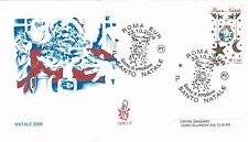 2009 FDC VENETIA 1570/IT ITALIA NATALE LAICO VIAGGIATA MF68490