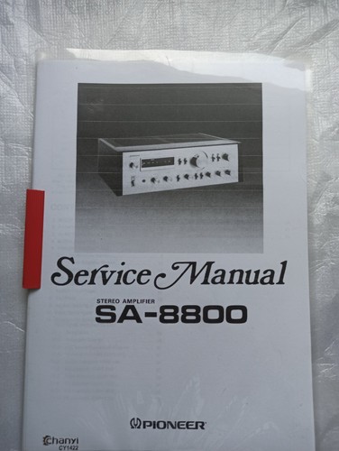 Pioneer 8800 stereo - sa-8800,