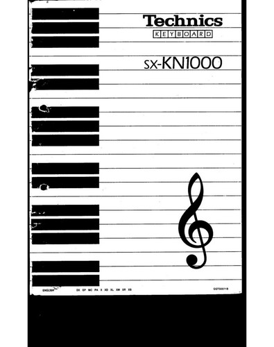 Technics kn1000 tastiera - technics, sx-kn1000