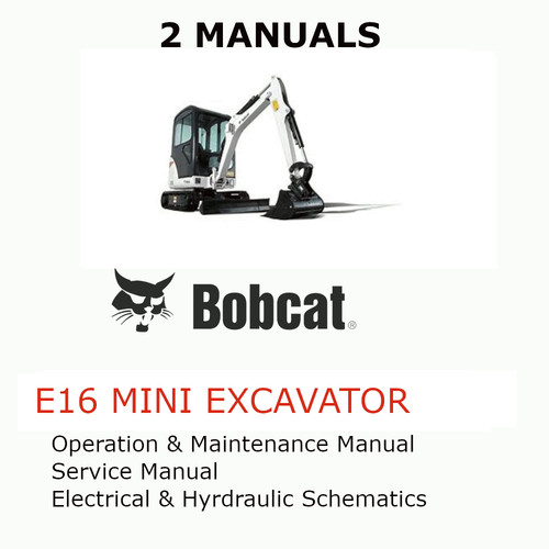 Bobcat e16 escavatore - bobcat,