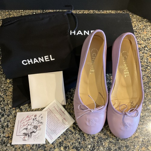 Ballerine chanel pelle con - ballerine, in