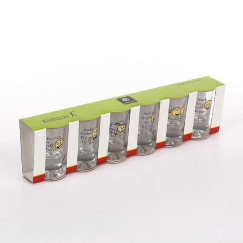 Bicchieri vodka smileys - bicchieri, 25