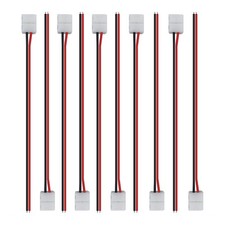50Pcs Connettore Nastro LED 2pin Striscia LED Accessori Connettori 8Mm per 28353191
