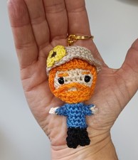 Van Gogh Portachiavi Amigurumi