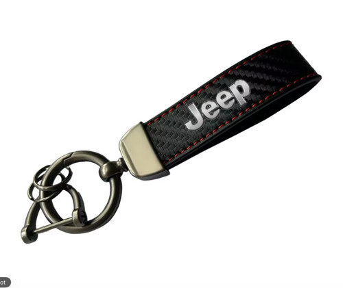 Portachiavi jeep carbonio - in,