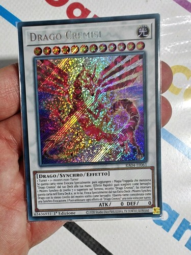 Drago cremisi crimson - cremisi, •