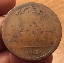 Coin 5 Tornesi 1819, Kingdom